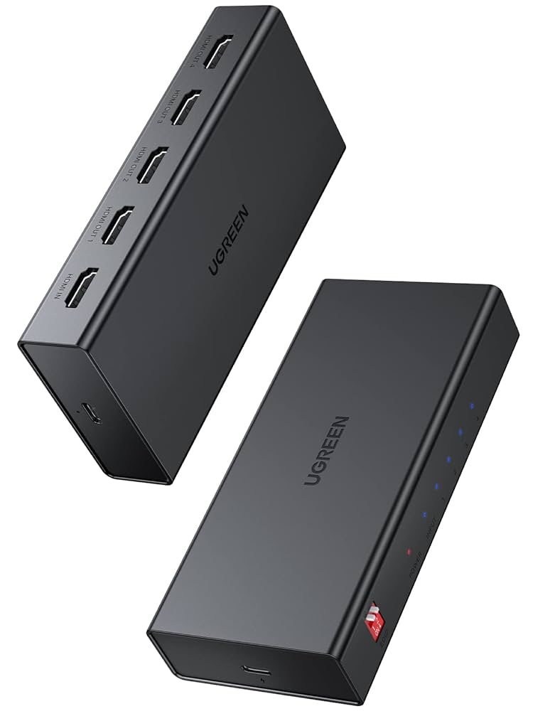 4K2K対応1入力4出力HDMI分配器 HD-14V4KC Amazon | HDMI 分配器 1入力4出力 4画面 同時出力 HDMI